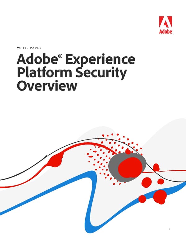 Adobe Experience Cloud Security Overview - Page 1