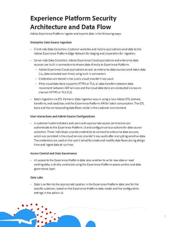 Adobe Experience Cloud Security Overview - Page 5