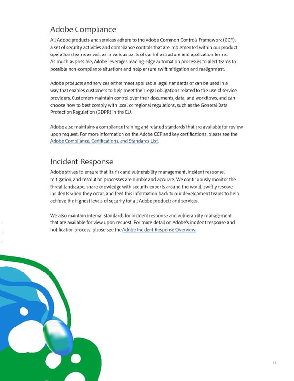 Adobe Experience Cloud Security Overview - Page 14